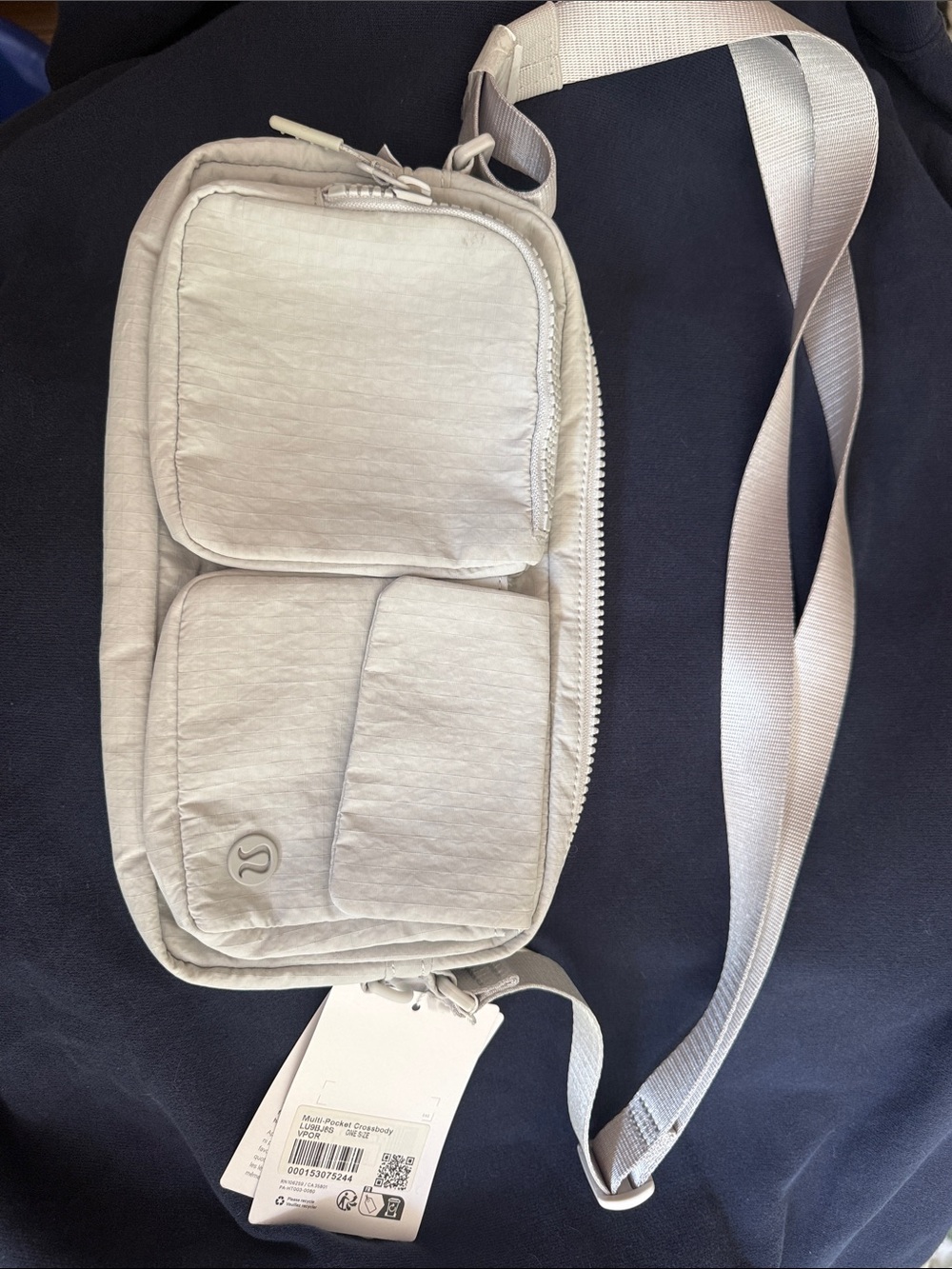 lululemon athletica Light Gray unisex Crossbody Belt Bag